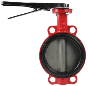 Затвор дисковый поворотный ABRA Ду250 Ру16 BUV-VF866D, межфланцевый, корпус - чугун, диск - нержавеющая сталь, рукоятка, EPDM в Новокузнецке