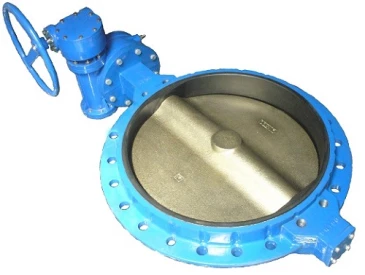 Затвор дисковый поворотный ABRA Ду700 Ру10 BUV-VF826D, межфланцевый, корпус - чугун, диск - чугун, редуктор, EPDM в Новокузнецке
